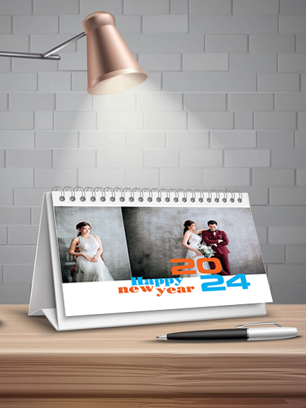 Lịch bàn khổ ngang - 4x8